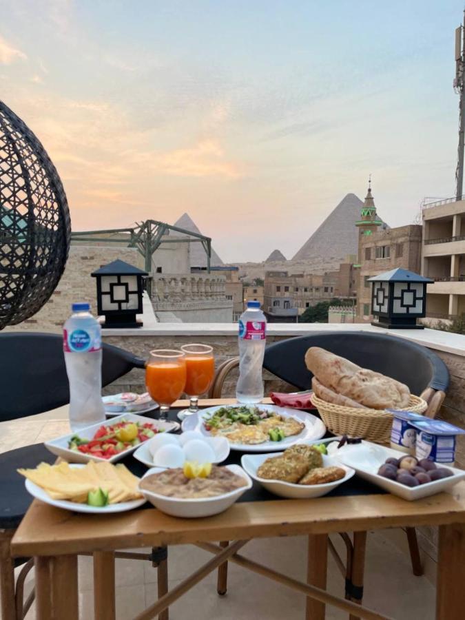 Locanda Pyramids Hotel Kafret el-Gabal Exteriör bild