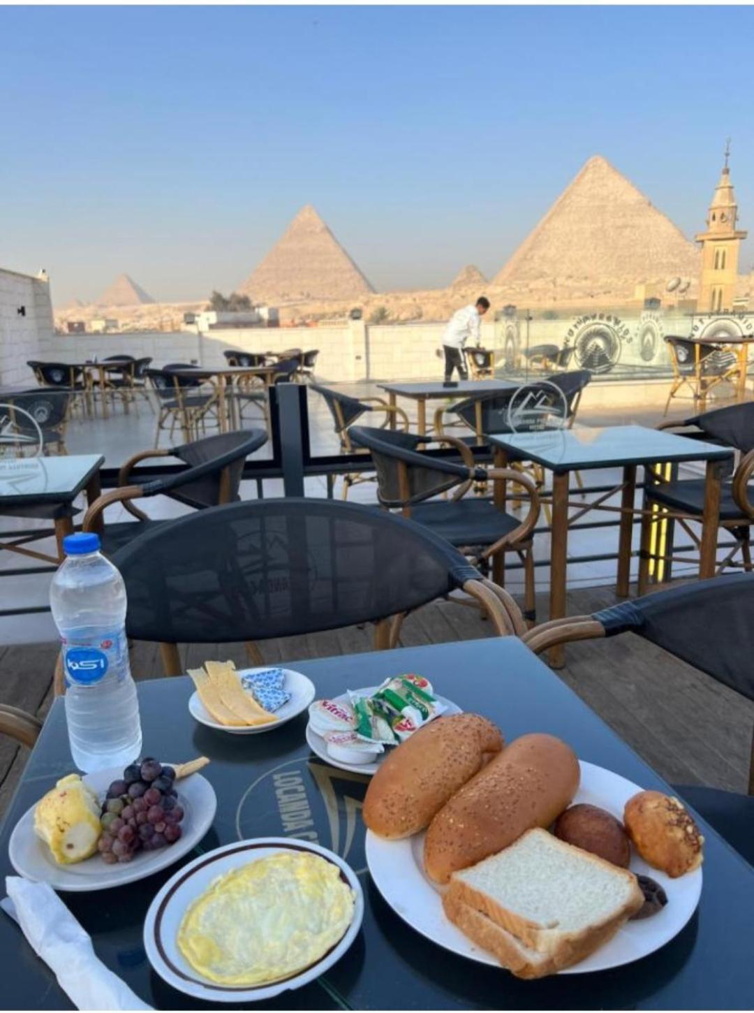 Locanda Pyramids Hotel Kafret el-Gabal Exteriör bild